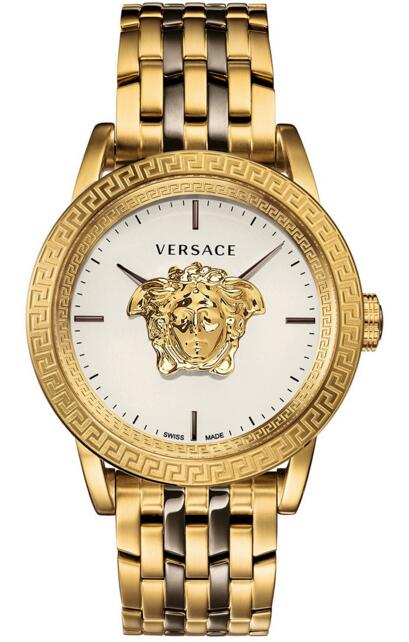 Versace VERD00418 Swiss Palazzo Empire Two-Tone Stainless Steel 43 mm Replica watch